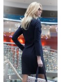 Women\'s navy blue dress F311 - Online store - Boutique